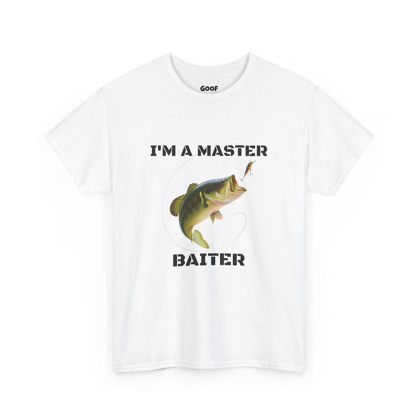 "I'M A MASTER BAITER" Tee in multiple colors