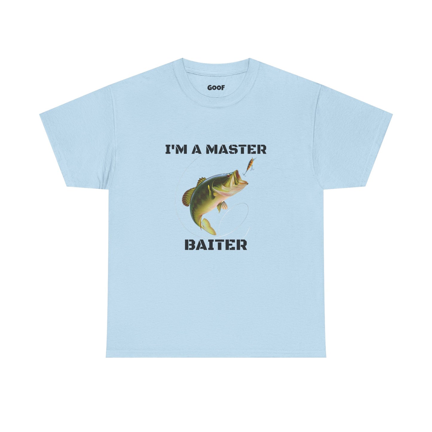 "I'M A MASTER BAITER" Tee in multiple colors