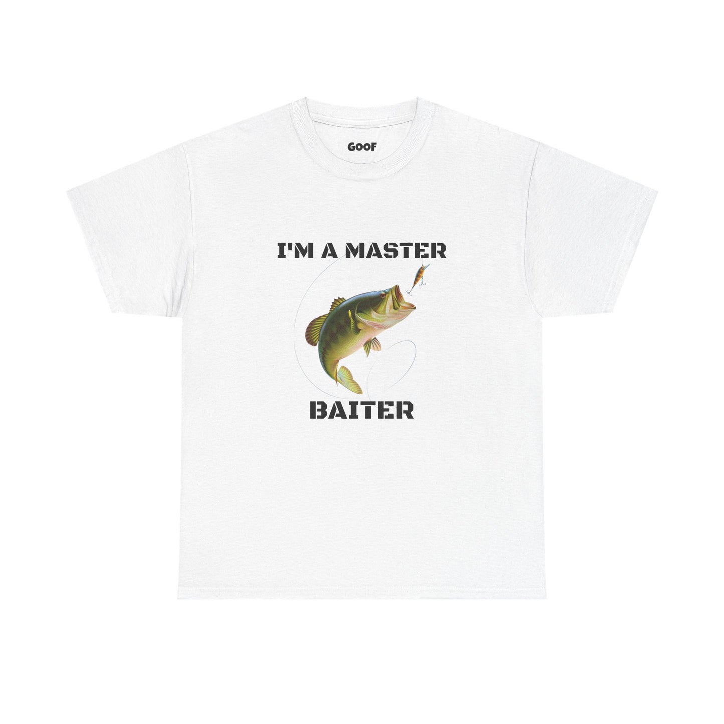 "I'M A MASTER BAITER" Tee in multiple colors