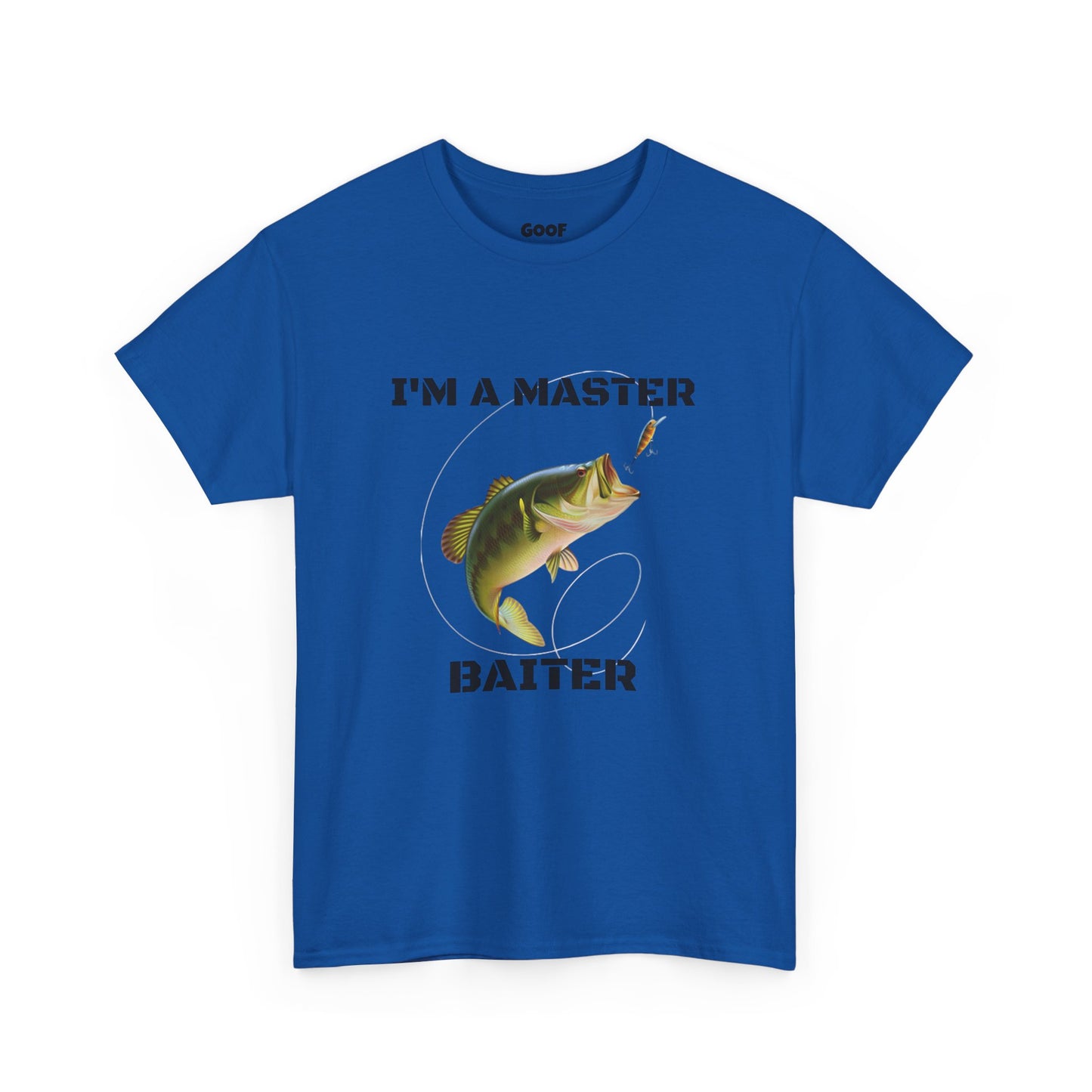 "I'M A MASTER BAITER" Tee in multiple colors