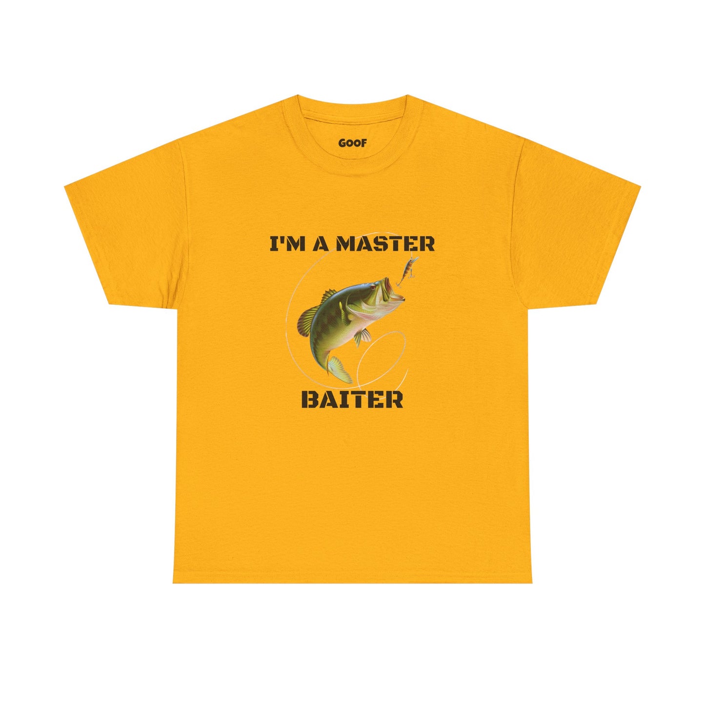 "I'M A MASTER BAITER" Tee in multiple colors
