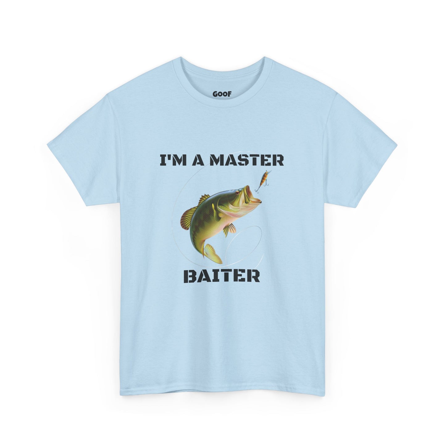 "I'M A MASTER BAITER" Tee in multiple colors