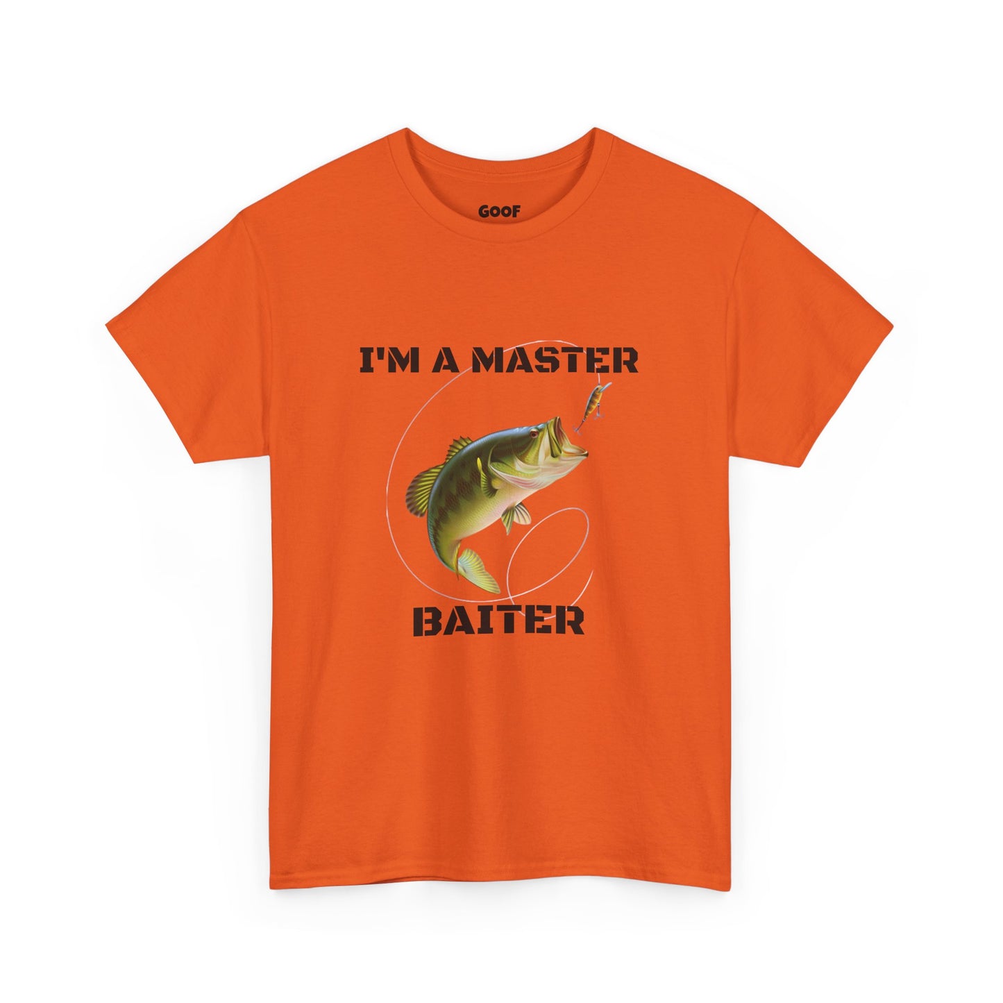 "I'M A MASTER BAITER" Tee in multiple colors