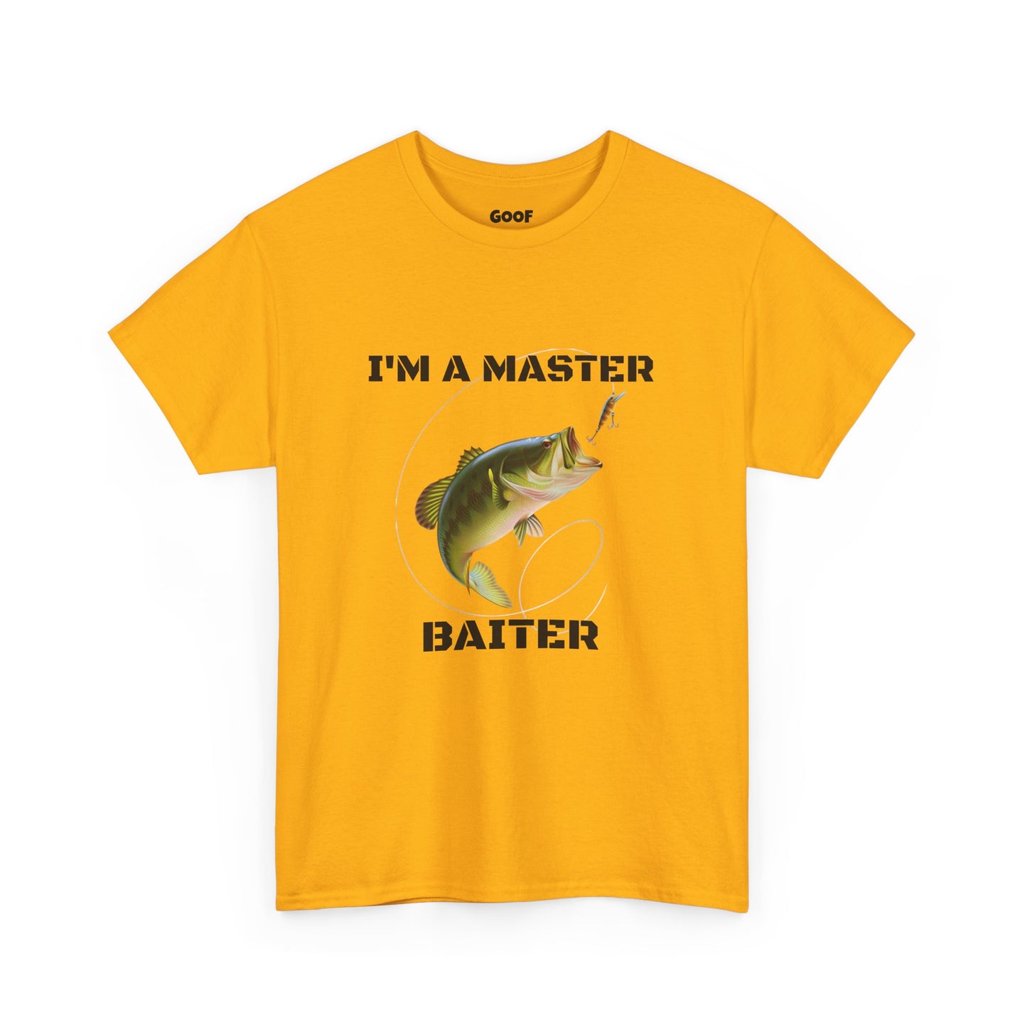 "I'M A MASTER BAITER" Tee in multiple colors