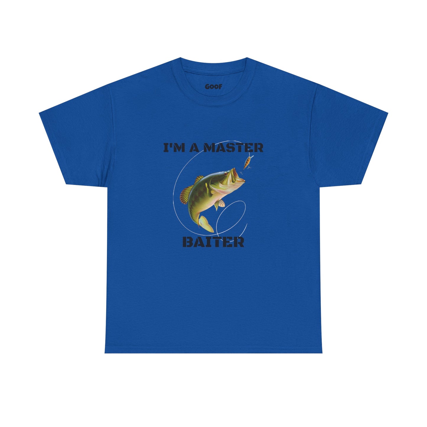 "I'M A MASTER BAITER" Tee in multiple colors